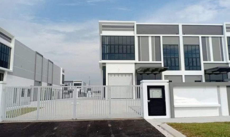 Eco Business Park 2 @ Senai Airport City – 1.5 Storey Cluster Factory – FOR SALE