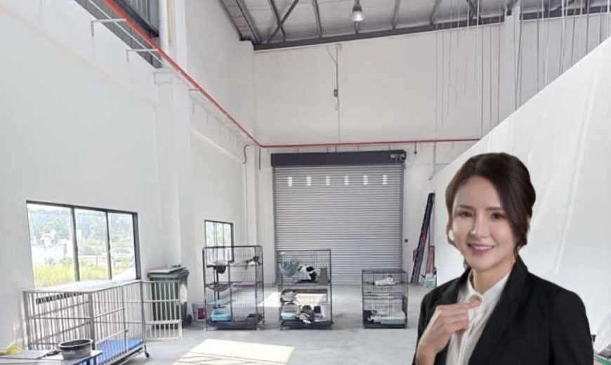 Eco Business Park 1 – 1.5 Storey Corner Semi Detached Factory – FOR SALE