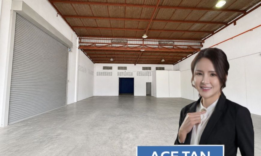 Kawasan Perindustrian Senai @ Seelong – 1.5 Storey Semi Detached Factory – FOR SALE