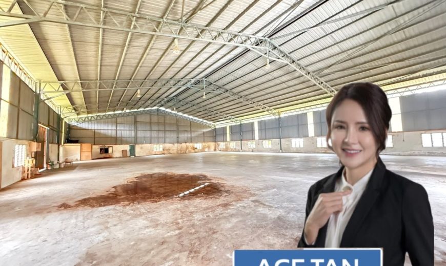 Pekan Nanas @ Pontian – 1 Storey Detached Factory – FOR SALE