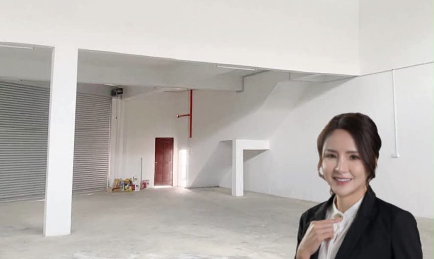 Kawasan Perindustrian Timur Kulai – 1.5 Storey Corner Terrace Factory – FOR SALE